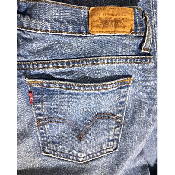 Levis 550 Womens Classic Relaxed Bootcut Jeans Size 12 M Blue Denim - Picture 8 of 9